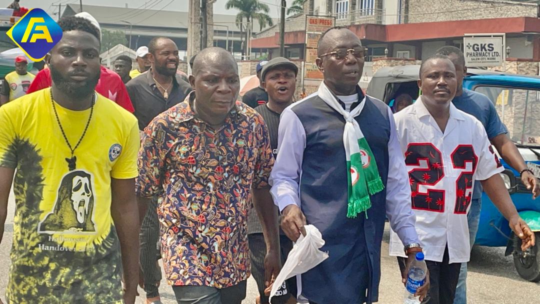 Supreme Court Victory: Warri South PDP stages jubilation-walk for Oborevwori