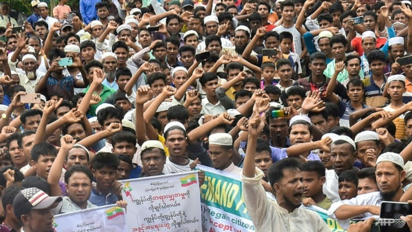What message did Myanmar military get from the massive Rohingya rally 'Go Home' in Bangladesh?