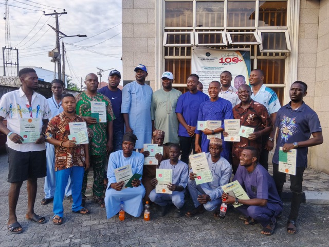 Warri South:16 youths successfully complete NYCN training on Electrical Installation, other skills