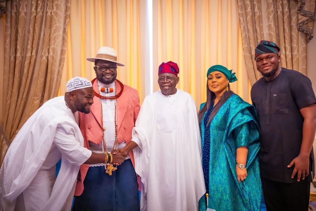 Chief Emami, Wife celebrate Eld-el-Kabir with President Tinubu