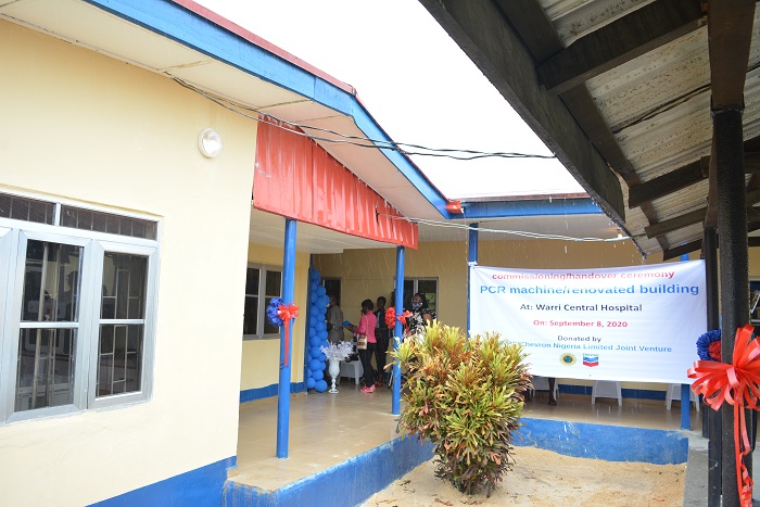 COVID 19: NNPC/CNL Joint Venture donates Molecular Lab Testing Machine to Central Hospital, Warri