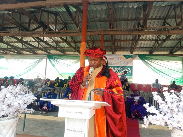 Kogi Poly matriculates 6,216 students for the 2021/2022 academic session
