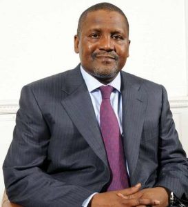 Dangote bags Brevity Anderson honorary patron’s award