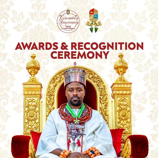 Olu of Warri, Ogiame Atuwatse III decorates Vanguard Publisher, Amuka, Pinnick, eight others with Royal Order of Iwere awards