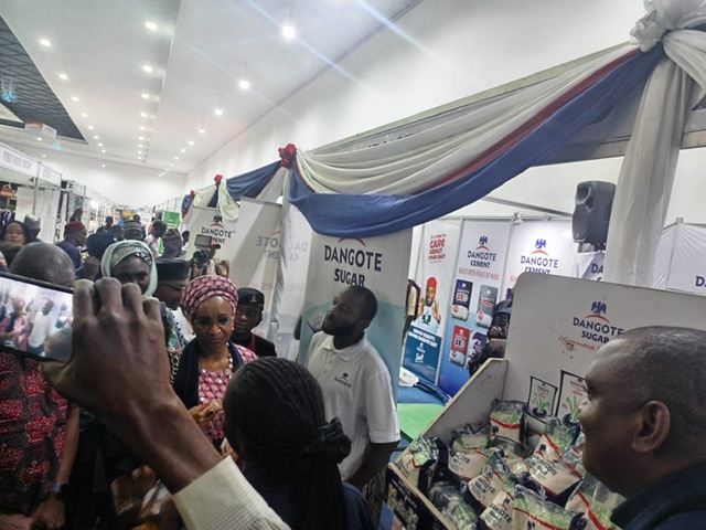 Refinery: Participants Throng Dangote Pavilion At Abuja Trade Fair