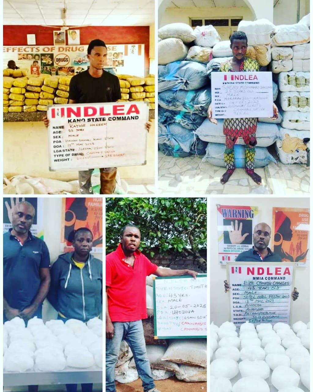 NDLEA intercepts UK-bound N.5Billion worth meth, arrests baron, seals Lekki mansion