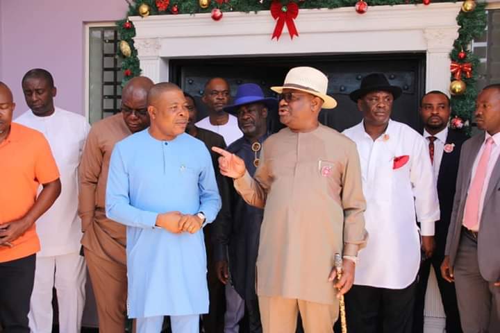 Wike visits Imo Governor, Ihedioha