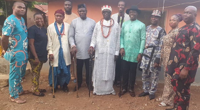 NDNAF embarks high-powered advocacy visit to Chairman of South-South Traditional Rulers’ Council, King Lucky Omafuakpo