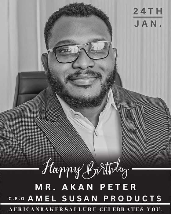 Your creativity, tenacity testament to your character - Oluwatobi salutes Akan Peter