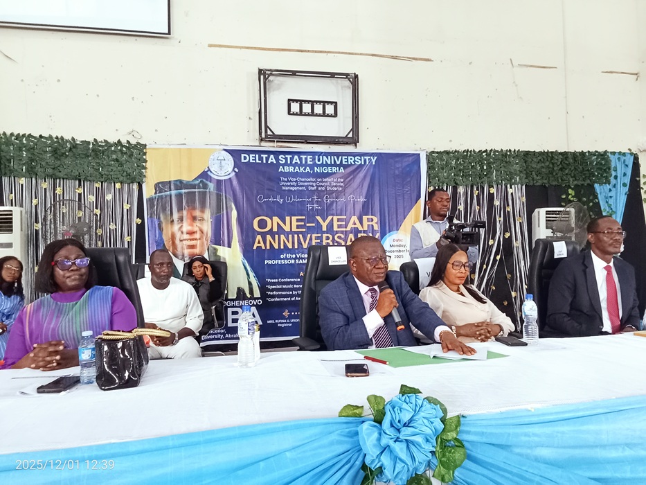 DELSU, best-ranked university in South-South, South-East, says Prof. Asagba