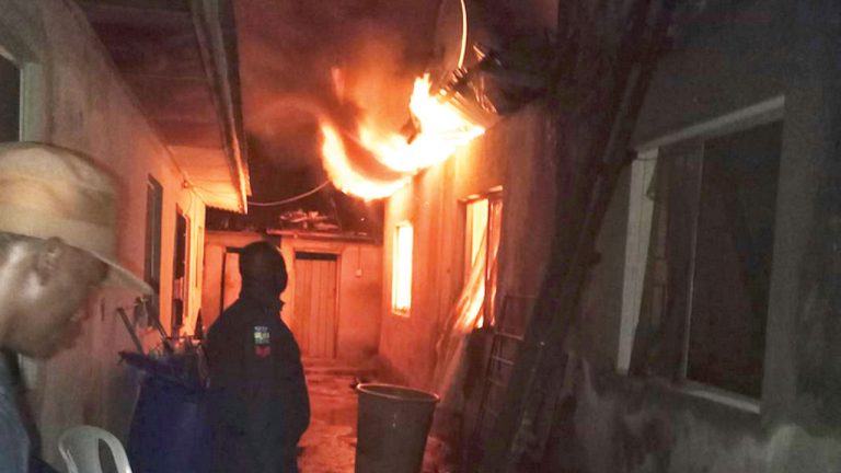 Gas Explosion injures one, Burnt 15 shops