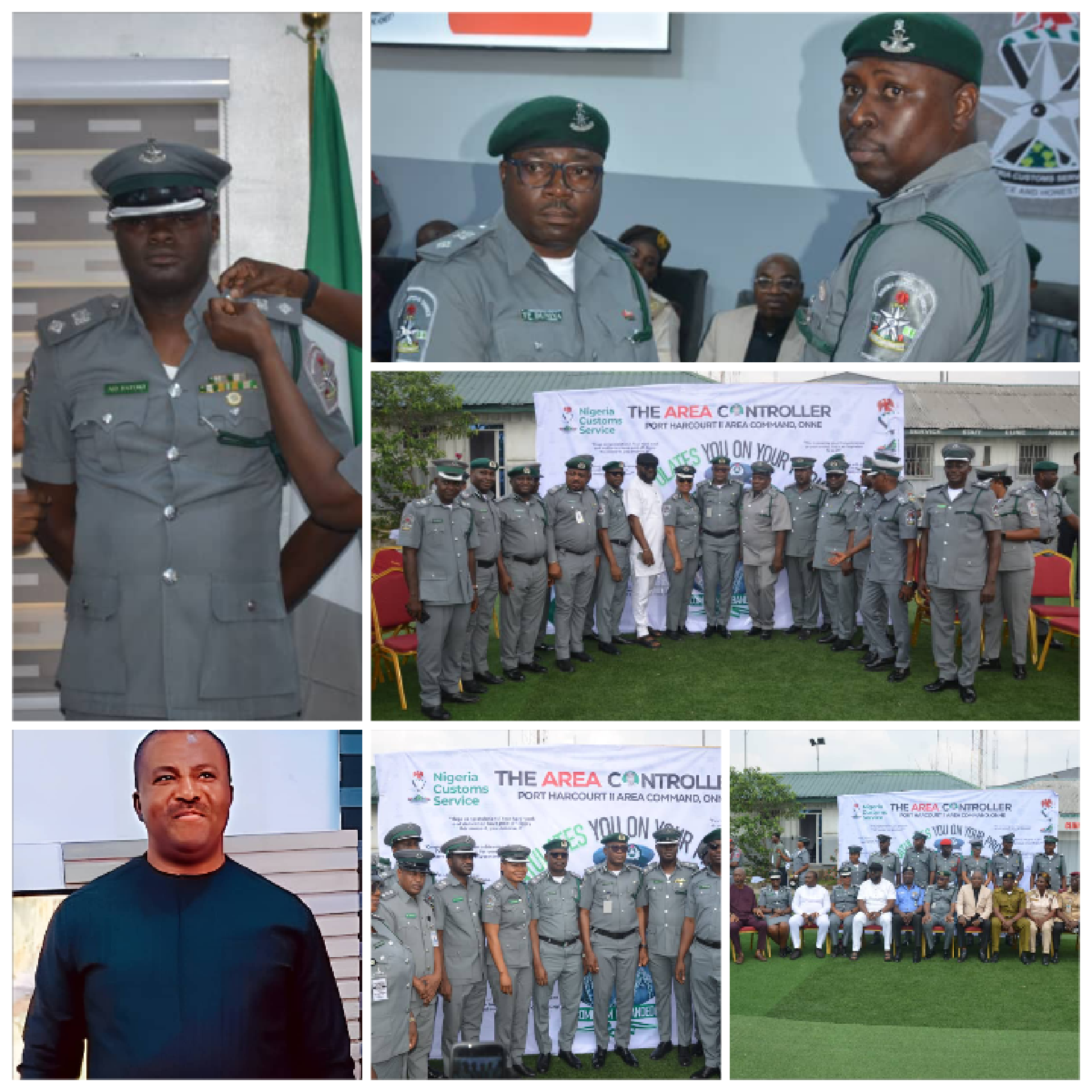 Port Harcourt Area II Customs Command Decoration: Oganuzor applauds Compt Babandede