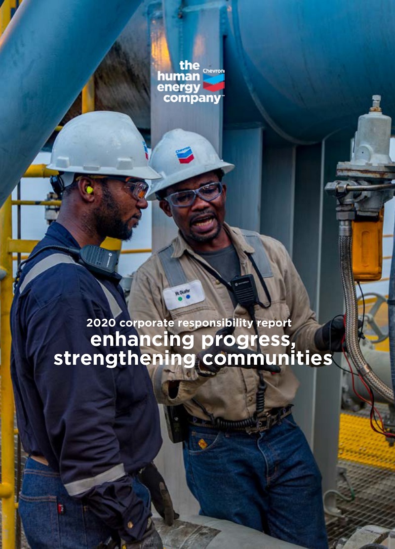 Chevron Nigeria Limited's 2020 Corporate Responsibility Report