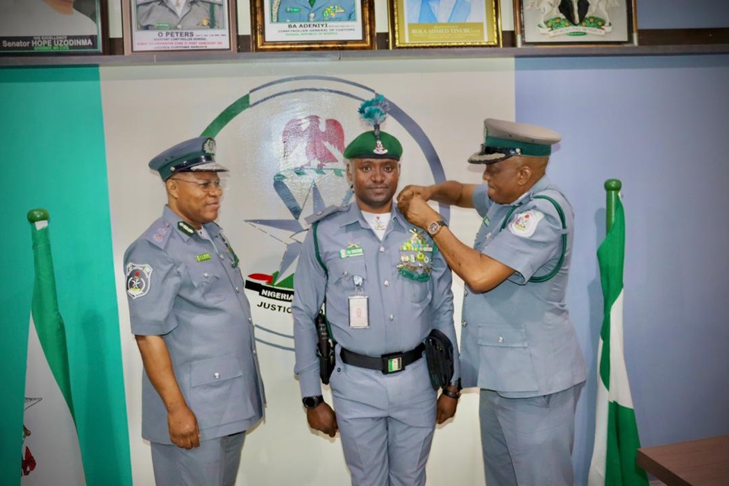 Customs FOU Zone C, Decorates Promoted Officers, Seizes Goods Worth Over N5B