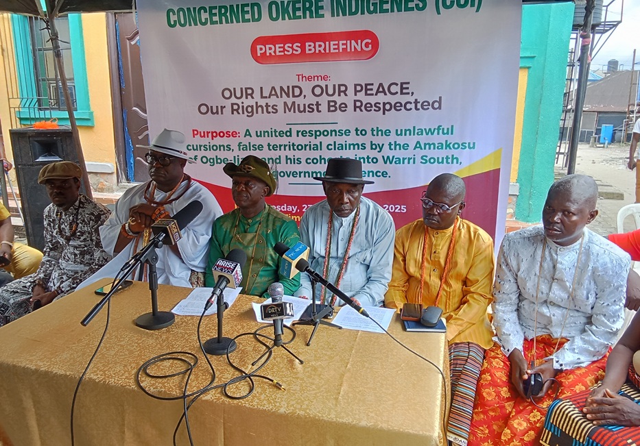 Okere Community to Oborevwori: Anything less than the rule of law, erodes peace
