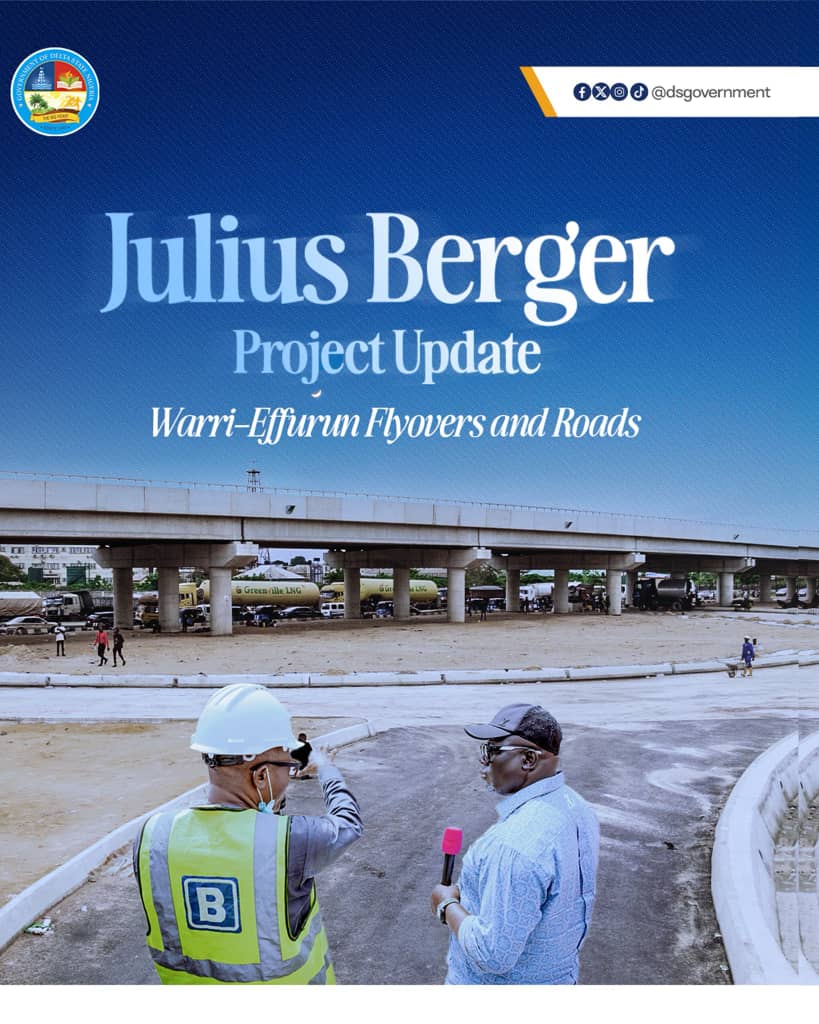 Warri - Effurun Flyover Projects 81.6 percent complete - Delta Government