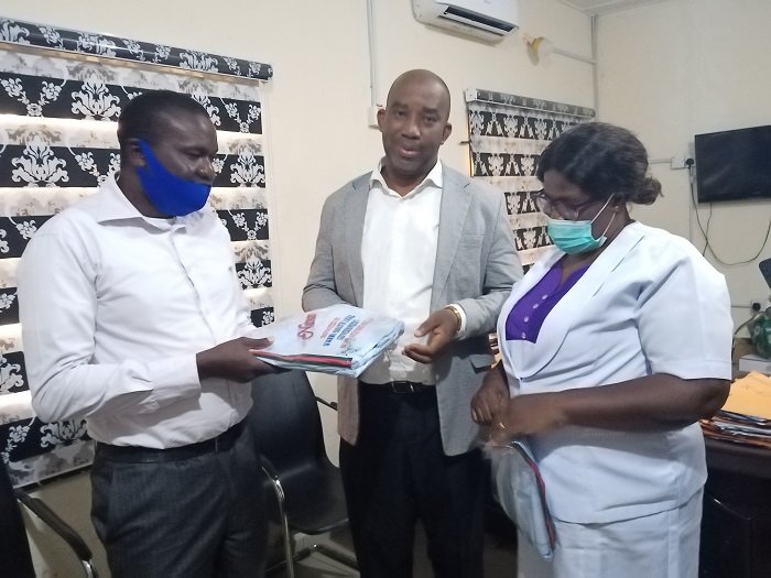 Warri South Staff MPCSL presents 100 bedspread, 100 pillowcases to Central Hospital, Warri