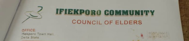 Elders Council of Ifiekporo Community, suspends Roland Gbejoro