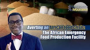 Averting an African Food Crisis: The African Emergency Food Production Facility- Dr. Adesina