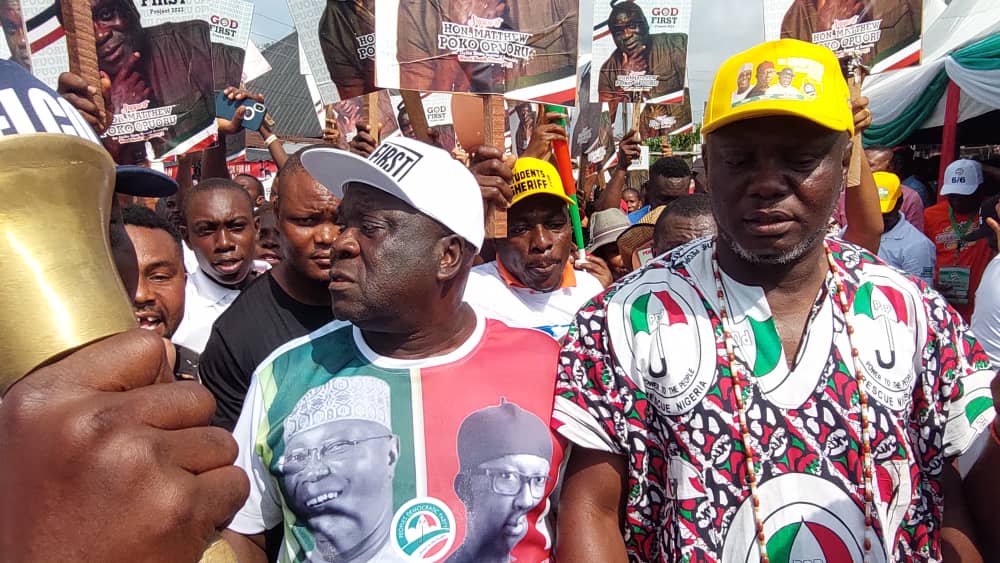 We are tired of APC government, Opuoru declares amid massive support from constituents