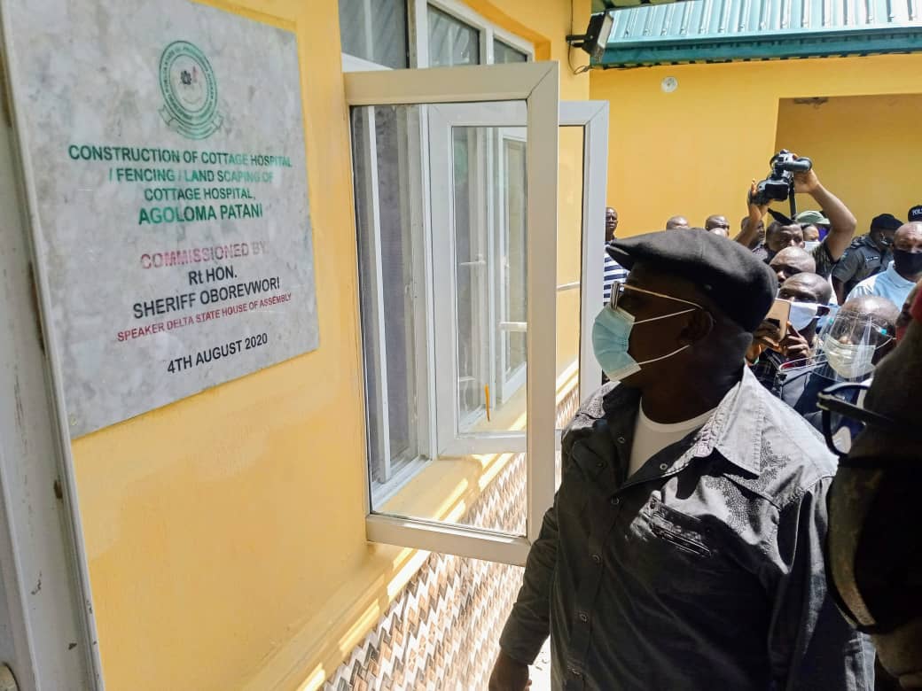 Oborevwori inaugurates Agoloma Cottage Hospital