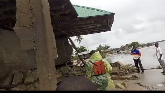 Olu of Warri’s Rep raises alarm as Ocean Surge washes away Itsekiri communities in Warri North