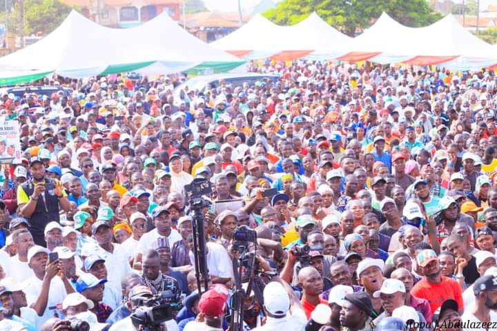 Governorship election: Thousands troop out for Kogi APC candidate Ododo in Kogi East