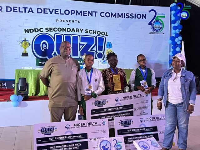 DSC Technical School wins NDDC Secondary School Quiz Competition