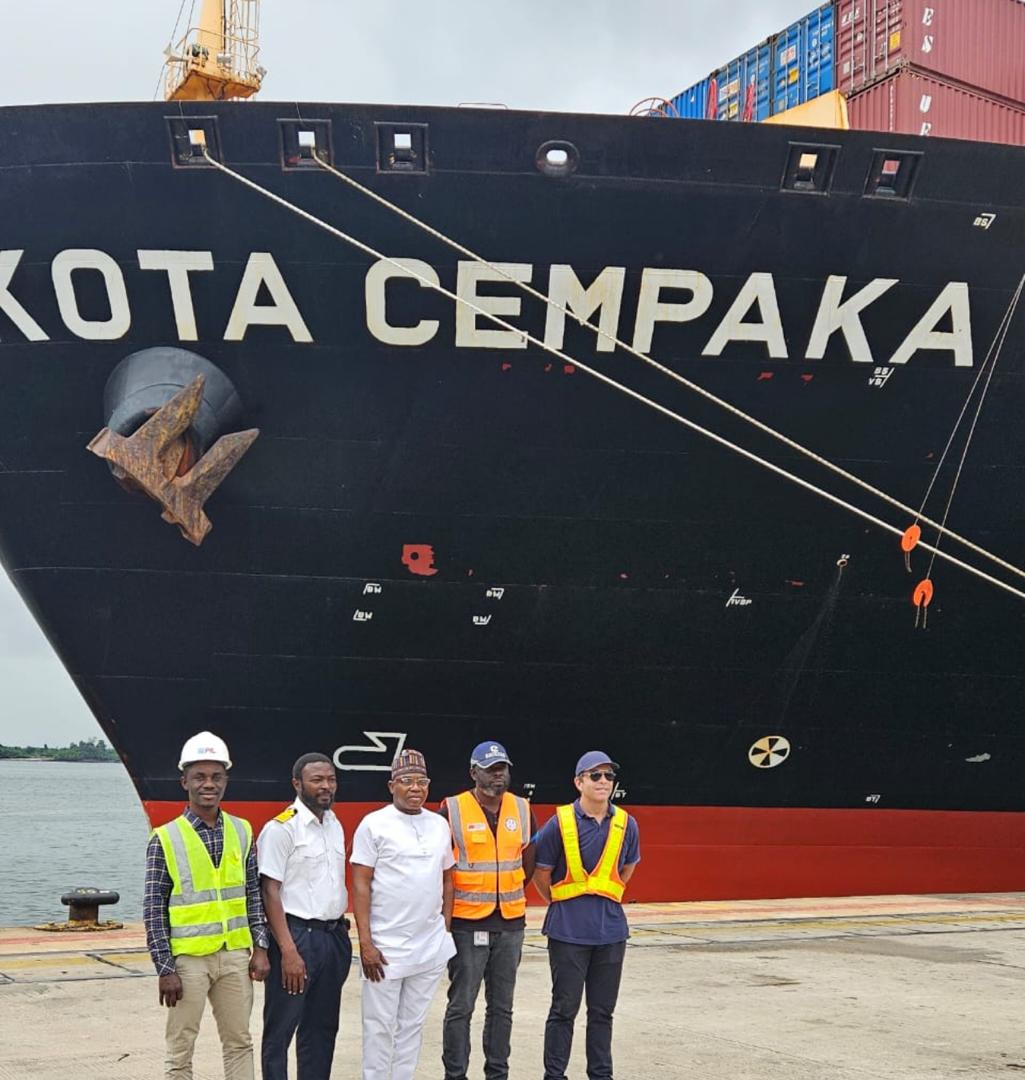 OMT Onne Again Receives Largest Containership, KOTA CEMPAKA on Second Port Call