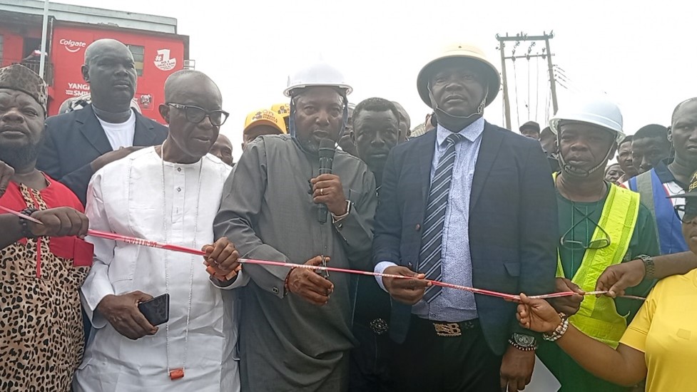 I’m happy to be part of this success story, Clark affirms as Warri South Council flags off bridge, road projects