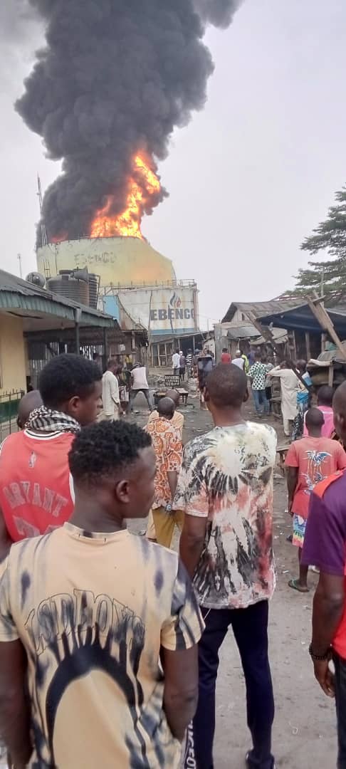 Breaking: Ebenco Depot, Koko goes up in flames