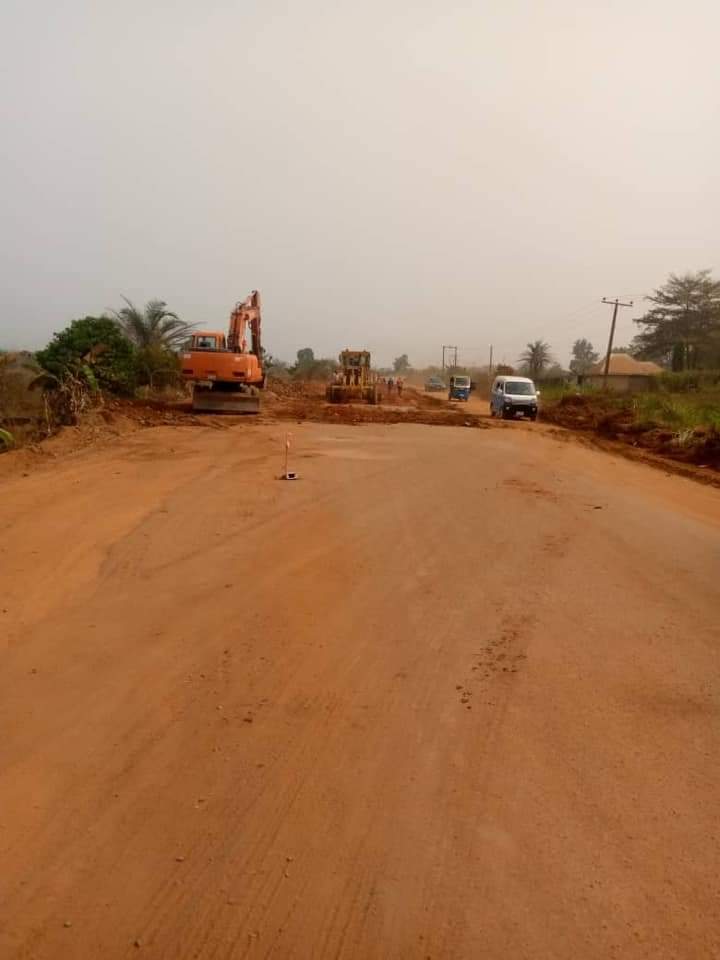 Works Begin on Asaba–Ugbolu–Illah–Ebu Road