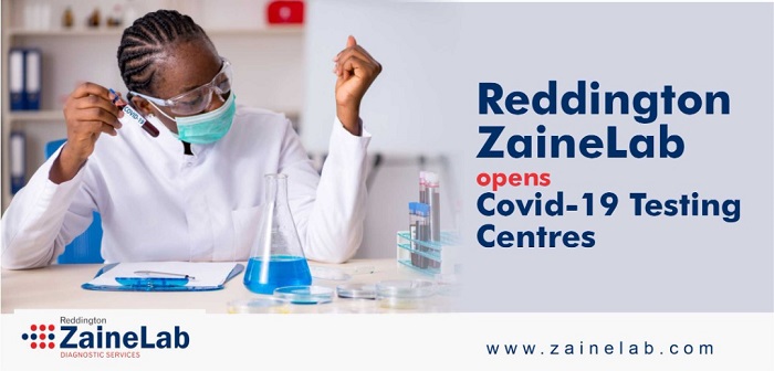 Reddington Zainelab opens Covid-19 Testing Centres at Teslim Balogun Stadium, Surulere and Rowe Park, Yaba