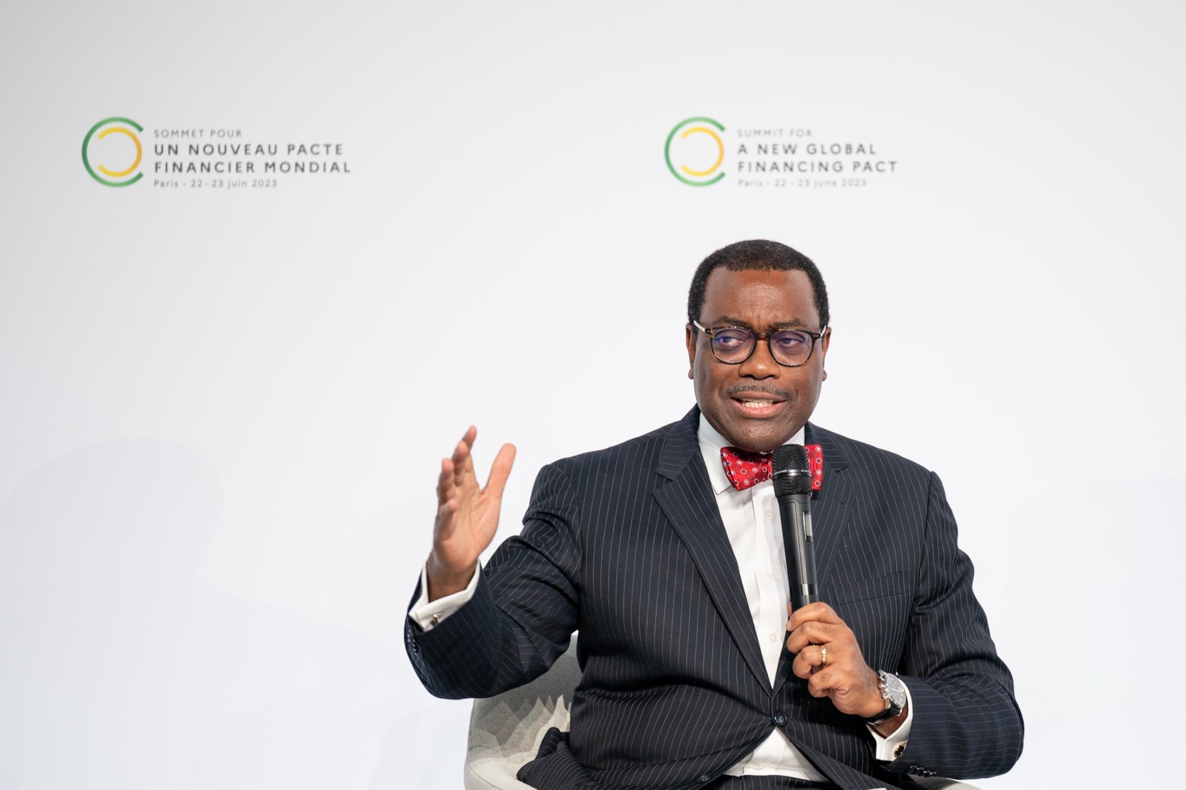 Loans backed by natural resources, corruptible - AfDB President, Adesina tweets