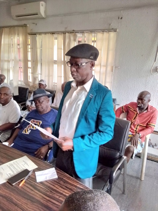 Udu Local Government Chairman, Onajite Brown swears-in new LEA Secretary, dissolves Council exco