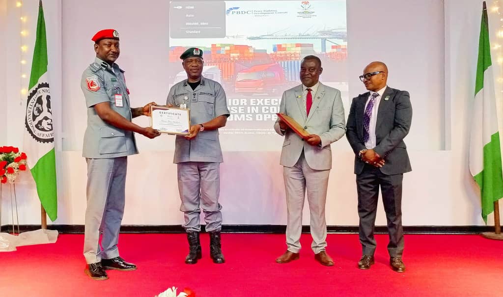 Capacity Building Takes Centre Stage as NCS Graduates Senior Officers in NIIA