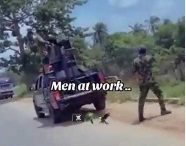 Troops in the viral video posted by Simon Ekpa about alleged mass killings in South-East, not our personnel -Nigerian Army