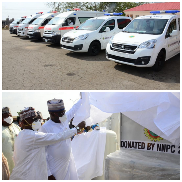 NNPC Hands Over Medical Equipment to UniAbuja Teaching Hospital to Combat COVID-19