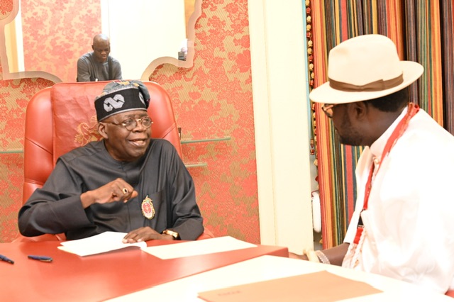 Breaking: Chief Ayirimi Emami in closed-door meeting with President Tinubu