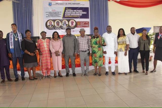 Rotary Club Port Harcourt Eco Partners Uniport, Others on International Peace Day