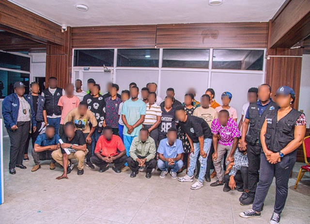 Police Rescues  46  Trafficked Victims, Arrests  Seven Suspects For Human Trafficking, Cyber Fraud