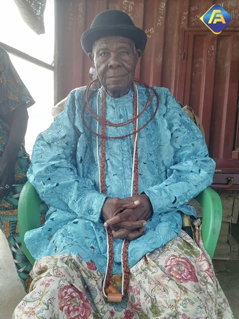 90 - Year old Pa Akpata confirmed as Olare - Aja of Ureju by Olu of Warri, relocates to community