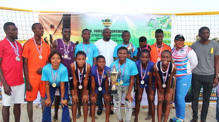 Beach Volleyball: Rivers, Delta emerge champions of Hon. Daunemigha C’Ship