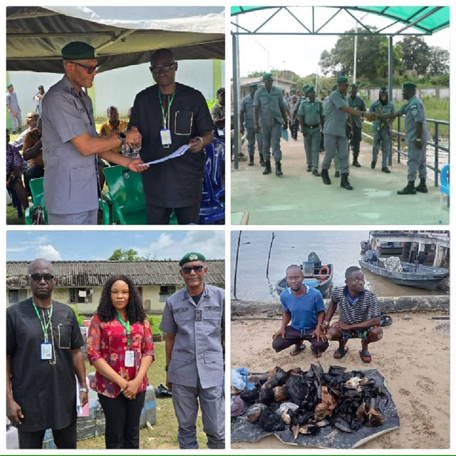 Customs Eastern Marine Command Intensifies Enforcement, Stakeholder Engagement And Inter-Agency Collaboration, as Compt. JaJa Showcases Seizures