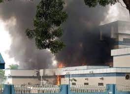 Just In: CBN traces fire outbreak at its Makurdi Branch to fuel dump