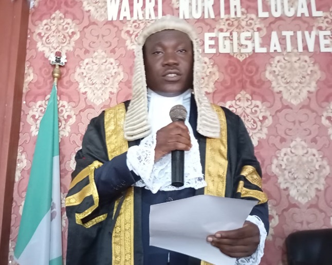 Leader of Warri North Legislative Arm, Duakpemi assures of smooth Legislative-Executive relationship