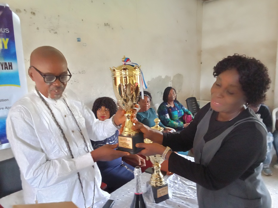10years after her demise, Children immortalize late Madam Ajuyah with donation of trophies to special school in Warri