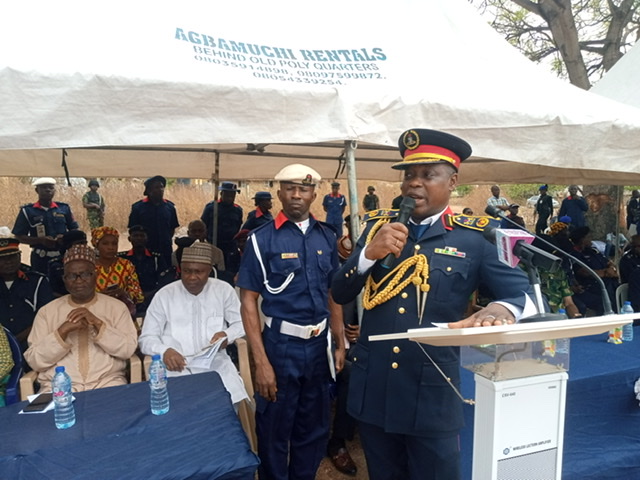 1000 NSCDC personnel pass  out of arms'  handling training in Kogi