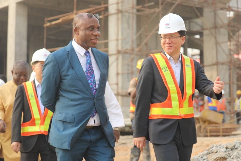 Lagos-Ibadan Rail Line: I am unhappy with the pace of work, Amaechi tells CCECC Group