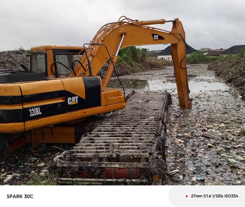 Flood Alert: Substantial  Excavation Of Waste, Debris Continues  In Sapele